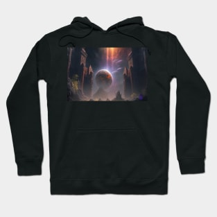 Other worldly Landscape Hoodie